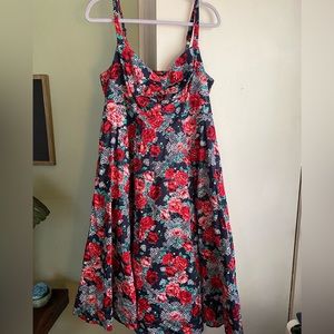 Retro chic sundress size 1x